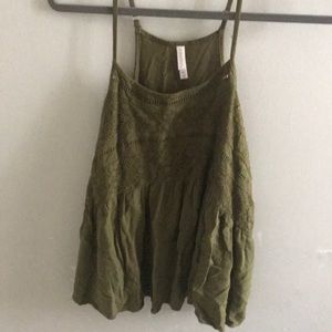 Army Green Skinny Strap